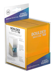 Ultimate Guard Boulder Deck Case 100+ Standard Size Amber - Amuzzi