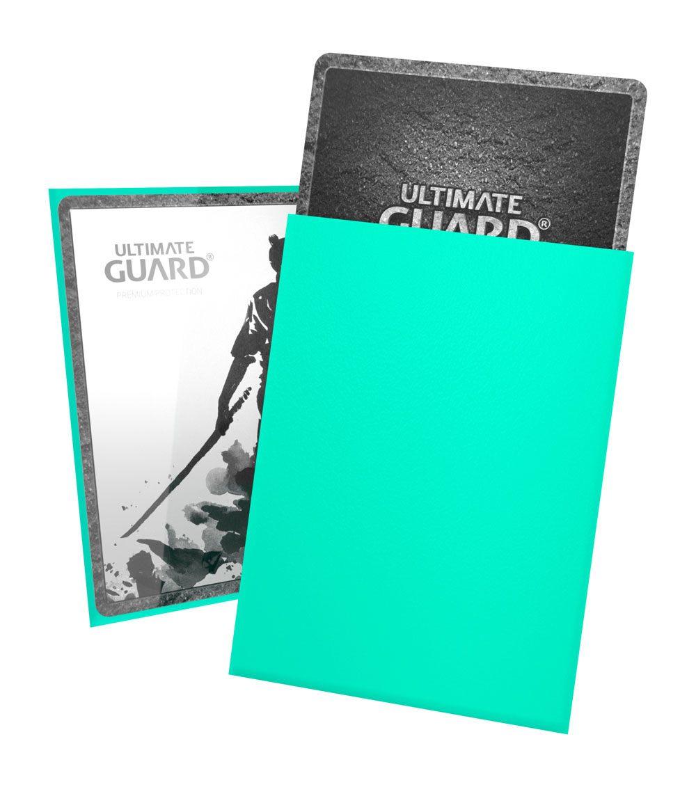 Ultimate Guard Katana Sleeves Standard Size Turquoise (100) - Amuzzi