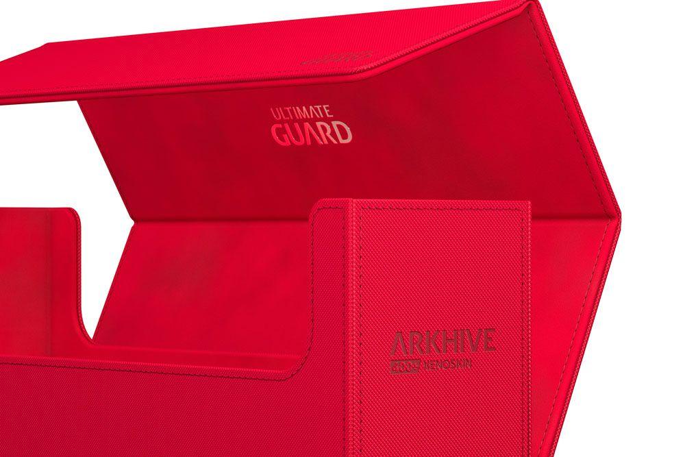 Ultimate Guard Arkhive 400+ Xenoskin Monocolor Red - Amuzzi