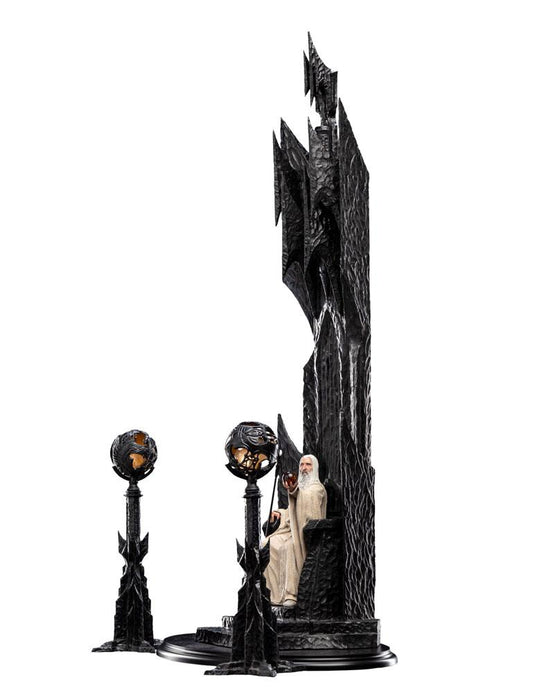 The Lord of the Rings Statue 1/6 Saruman the White on Throne 110 cm 9420024732694